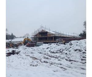 Winter Weather Causes No Delays On Site